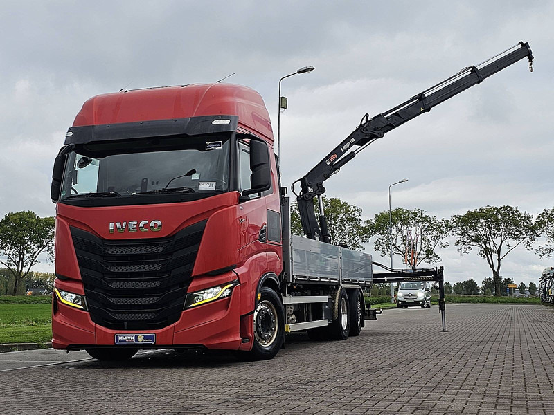 Iveco S-WAY AS260S46 6X2-4 INTARDER HIAB - Dropside/ Flatbed truck, Crane truck: picture 1 Iveco S-WAY AS260S46 6X2-4 INTARDER HIAB - Dropside/ Flatbed truck, Crane truck: picture 1