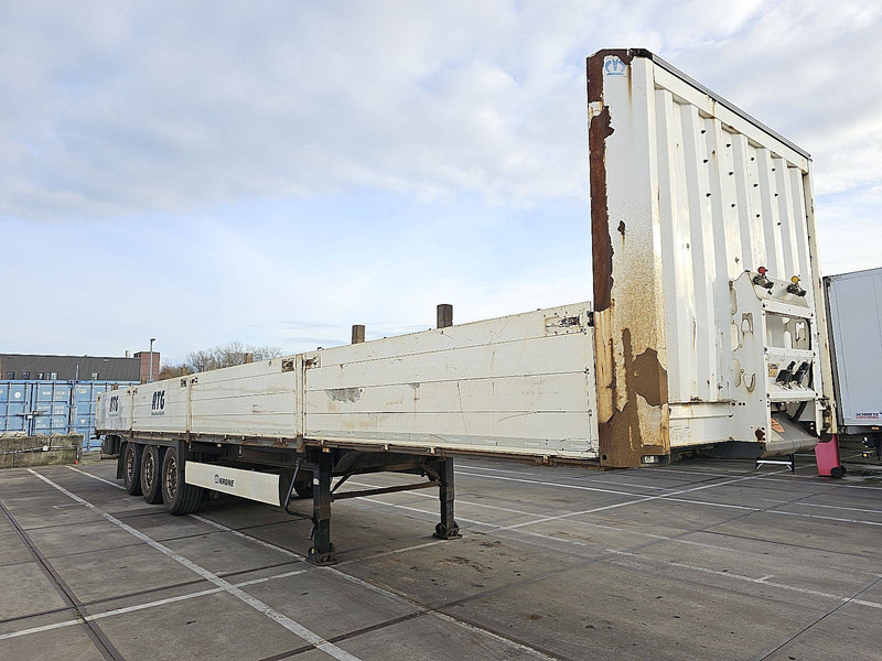 Krone SD DROPSIDES LIFT AXLE - Dropside/ Flatbed semi-trailer: picture 3 Krone SD DROPSIDES LIFT AXLE - Dropside/ Flatbed semi-trailer: picture 3
