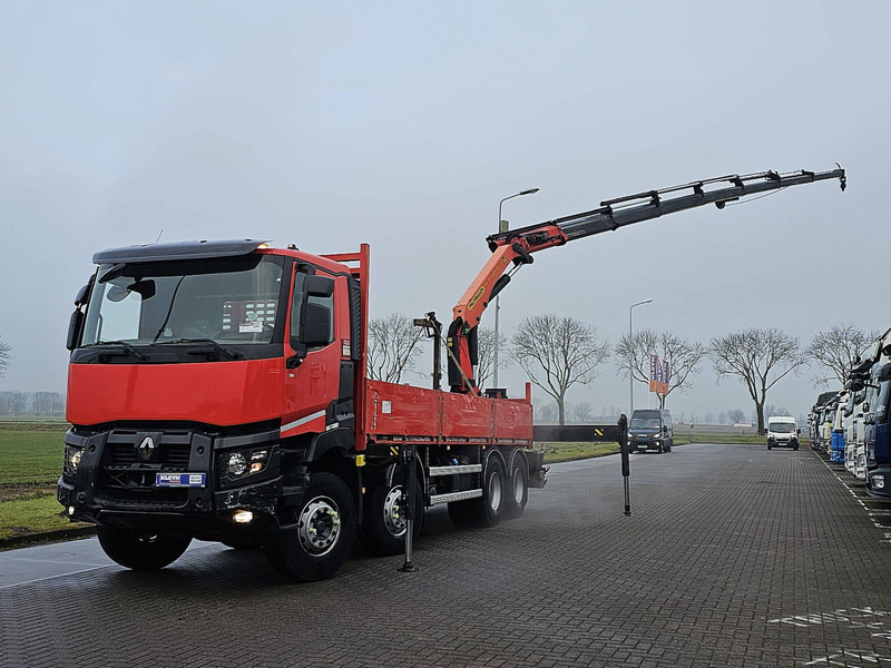 Renault C 430 PK27000-7 - Dropside/ Flatbed truck, Crane truck: picture 2 Renault C 430 PK27000-7 - Dropside/ Flatbed truck, Crane truck: picture 2