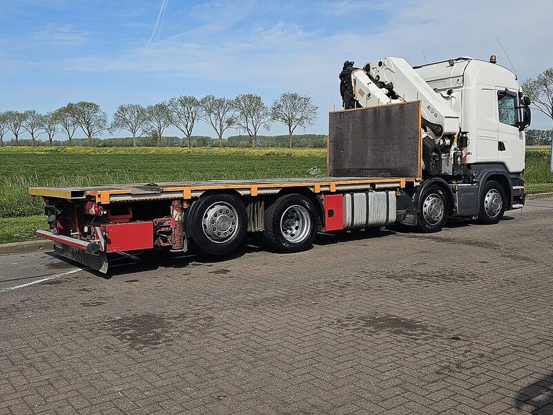 Scania R490 - Dropside/ Flatbed truck, Crane truck: picture 3 Scania R490 - Dropside/ Flatbed truck, Crane truck: picture 3