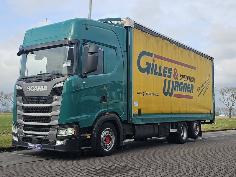 Scania S450 6X2*4 FORKLIFT CONN. - Curtain side truck: picture 1 Scania S450 6X2*4 FORKLIFT CONN. - Curtain side truck: picture 1