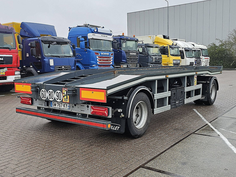 Trouillet SLIDER container ahw 20 ton - Container transporter/ Swap body trailer: picture 2 Trouillet SLIDER container ahw 20 ton - Container transporter/ Swap body trailer: picture 2