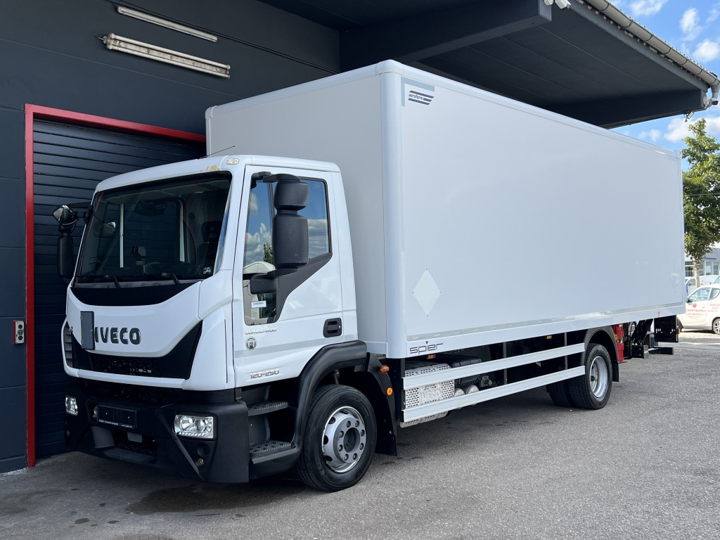 Iveco EuroCargo ML120E25 Klima 7,2m Koff+LBW Orig27tkm - Box truck: picture 1 Iveco EuroCargo ML120E25 Klima 7,2m Koff+LBW Orig27tkm - Box truck: picture 1