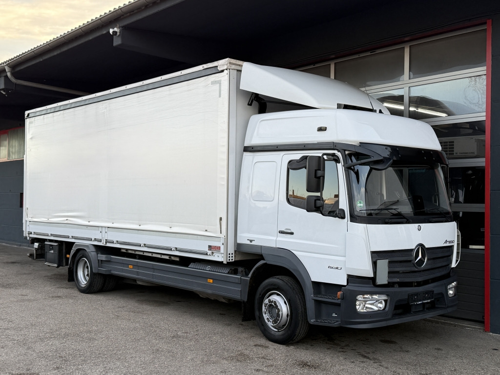 Mercedes-Benz Atego 1530 Klima Motorbremse Tempomat 7,35m +LBW - Curtain side truck: picture 1 Mercedes-Benz Atego 1530 Klima Motorbremse Tempomat 7,35m +LBW - Curtain side truck: picture 1