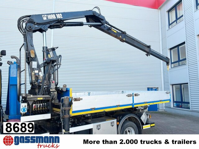 Abrollcontainer mit Kran Hiab 102-S-2, Hochstand - Roll-off container: picture 1 Abrollcontainer mit Kran Hiab 102-S-2, Hochstand - Roll-off container: picture 1