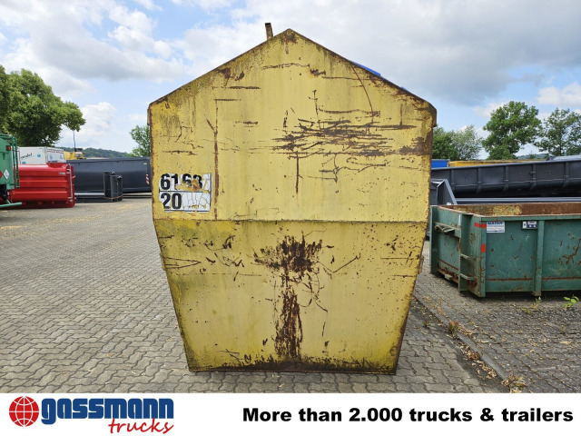 Absetzcontainer ca. 15m³ geschlossen mit Deckel - Skip bin: picture 4 Absetzcontainer ca. 15m³ geschlossen mit Deckel - Skip bin: picture 4