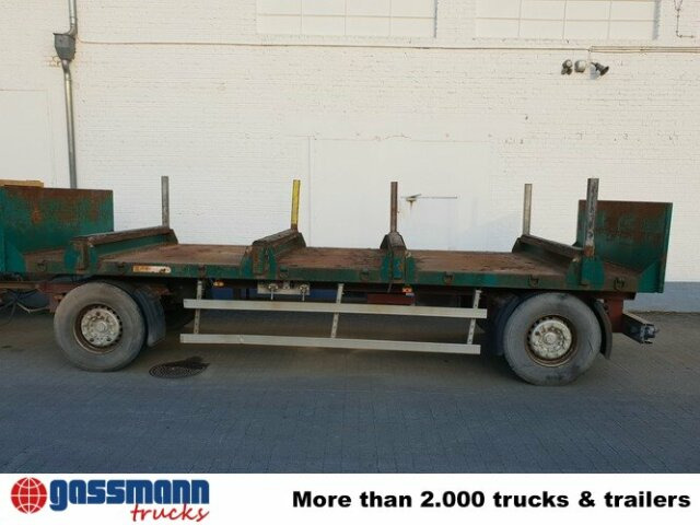 Anhänger Pritsche Plateau, Rungen, 3x vorh. - Dropside/ Flatbed trailer: picture 4 Anhänger Pritsche Plateau, Rungen, 3x vorh. - Dropside/ Flatbed trailer: picture 4