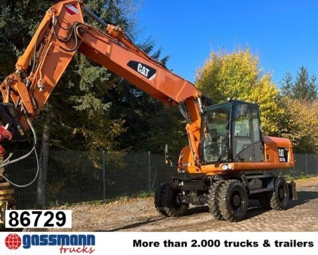 CAT M318D Mobilbagger - Wheel excavator: picture 1 CAT M318D Mobilbagger - Wheel excavator: picture 1