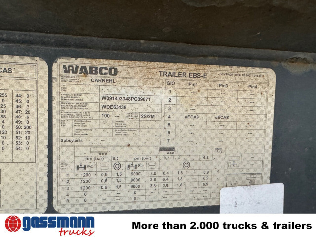 Carnehl CHKS/HH, Stahlmulde ca. 26m³, 20x VORHANDEN, - Tipper semi-trailer: picture 2 Carnehl CHKS/HH, Stahlmulde ca. 26m³, 20x VORHANDEN, - Tipper semi-trailer: picture 2