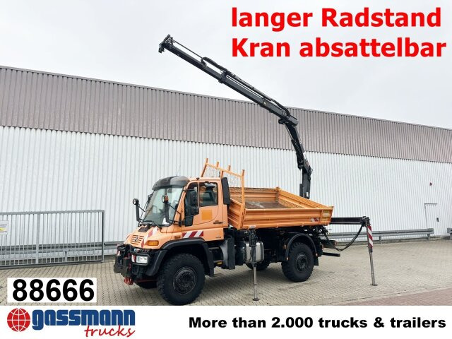 Unimog U500 4x4 405/40 mit Heckkran Hiab 077-1 HiDuo, - Commercial vehicle: picture 1 Unimog U500 4x4 405/40 mit Heckkran Hiab 077-1 HiDuo, - Commercial vehicle: picture 1