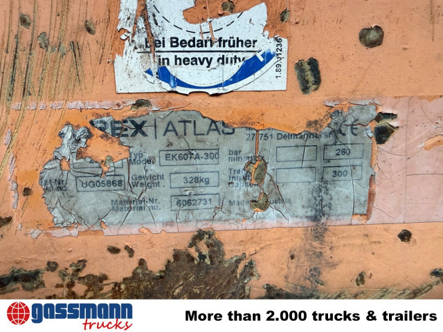 EK607A-300 - Clamshell bucket: picture 5 EK607A-300 - Clamshell bucket: picture 5