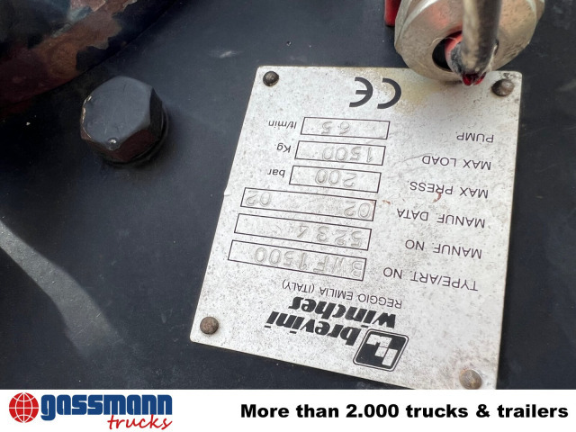 Truck mounted crane F230AXP.25, Seilwinde, Funk, Ex-Schweizer Armee: picture 11 Truck mounted crane F230AXP.25, Seilwinde, Funk, Ex-Schweizer Armee: picture 11