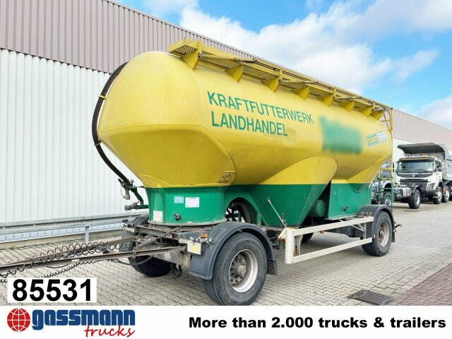 Feldbinder EUT 31.2 Silo-Anhänger, ca. 31m³, 4x Domdeckel - Tanker trailer: picture 1 Feldbinder EUT 31.2 Silo-Anhänger, ca. 31m³, 4x Domdeckel - Tanker trailer: picture 1