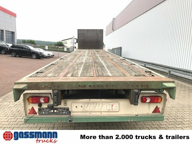 Dropside/ Flatbed semi-trailer General Trailer SYY3FP Plattformauflieger, Liftachse: picture 6