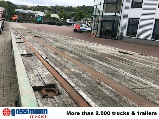 Dropside/ Flatbed semi-trailer General Trailer SYY3FP Plattformauflieger, Liftachse: picture 9
