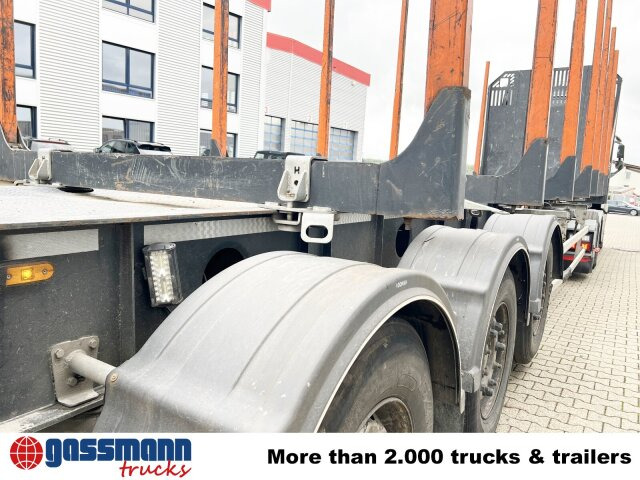 Gsodam 3-Achs Holzauflieger, Liftachse - Timber semi-trailer: picture 2 Gsodam 3-Achs Holzauflieger, Liftachse - Timber semi-trailer: picture 2