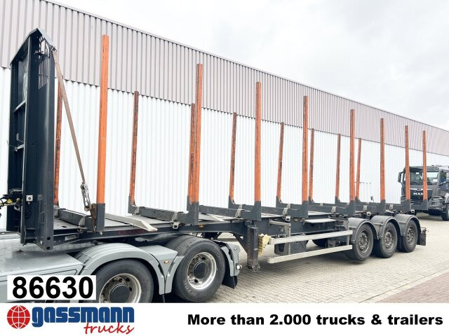 Gsodam 3-Achs Holzauflieger, Liftachse - Timber semi-trailer: picture 1 Gsodam 3-Achs Holzauflieger, Liftachse - Timber semi-trailer: picture 1