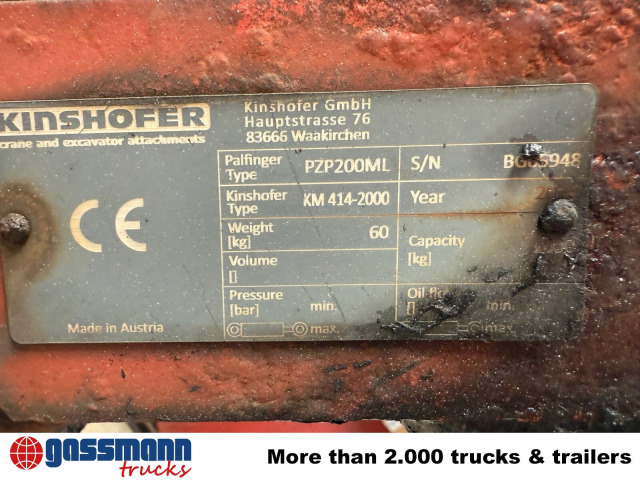 KM 414-2000 Palettengabel - Clamshell bucket: picture 5 KM 414-2000 Palettengabel - Clamshell bucket: picture 5