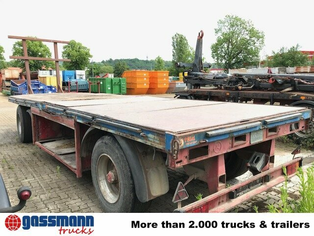 Kässbohrer V 12L - Dropside/ Flatbed trailer: picture 3 Kässbohrer V 12L - Dropside/ Flatbed trailer: picture 3