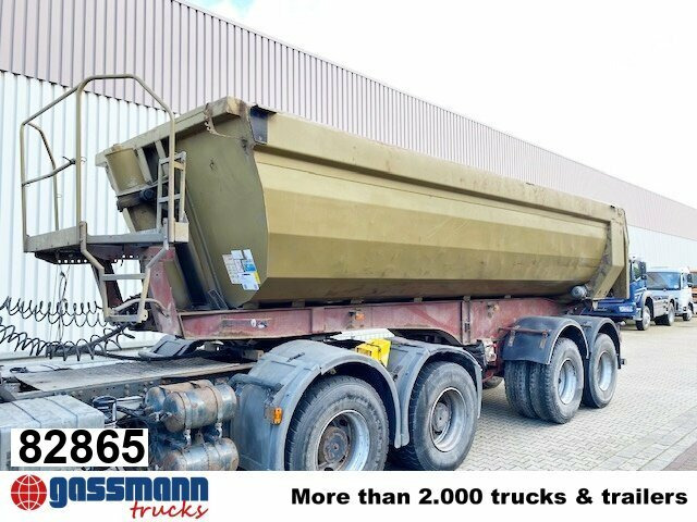 Kempf SKM 32/2 Stahlmulde ca. 24m³, Liftachse, - Tipper semi-trailer: picture 1 Kempf SKM 32/2 Stahlmulde ca. 24m³, Liftachse, - Tipper semi-trailer: picture 1