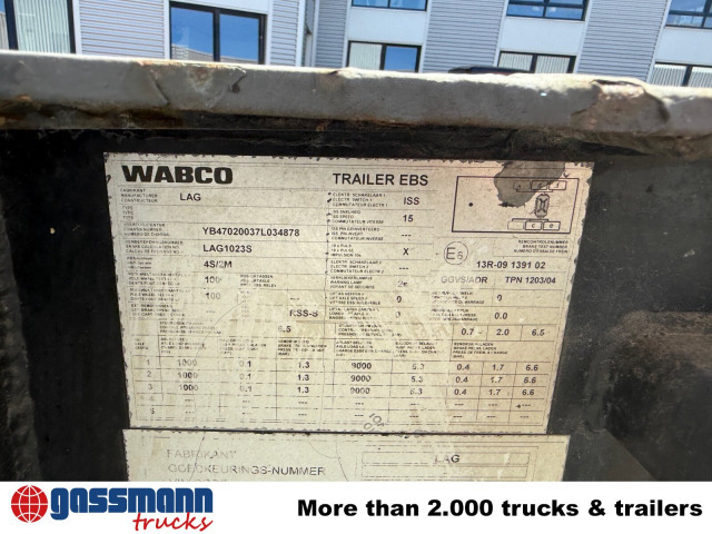 Lag 0-3-39 CD Containerchassis, 20ft und 30ft, ADR - Container transporter/ Swap body semi-trailer: picture 2 Lag 0-3-39 CD Containerchassis, 20ft und 30ft, ADR - Container transporter/ Swap body semi-trailer: picture 2