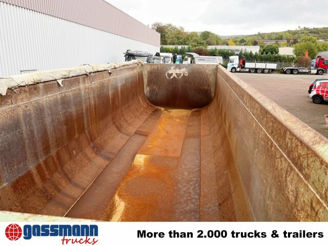 Tipper semi-trailer Langendorf SKS-HS 24/28, Stahlmulde ca. 24m³, Liftachse: picture 7