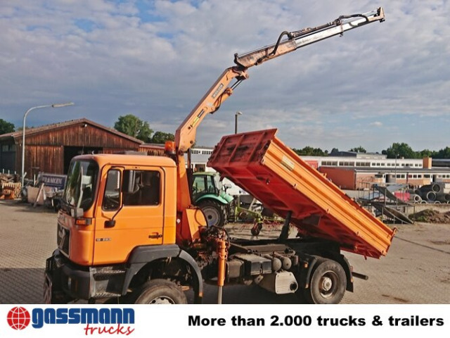 MAN 19.293 4x4 BL, Winterdienstausstattung, Kran - Tipper, Crane truck: picture 3 MAN 19.293 4x4 BL, Winterdienstausstattung, Kran - Tipper, Crane truck: picture 3
