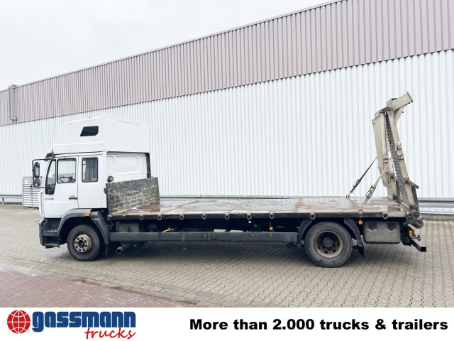 Dropside/ Flatbed truck MAN LE 14.280 4x2 L, Maschinentransporter, 2x AHK: picture 12 Dropside/ Flatbed truck MAN LE 14.280 4x2 L, Maschinentransporter, 2x AHK: picture 12