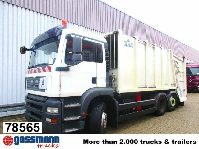 MAN TGA 26.310 BL 6x2, Haller M21-x2c, 21m³ - Garbage truck: picture 1 MAN TGA 26.310 BL 6x2, Haller M21-x2c, 21m³ - Garbage truck: picture 1