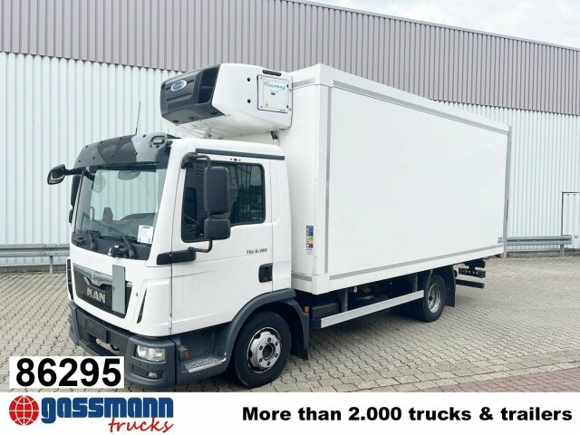 MAN TGL 8.180 4x2 BL, Kühlkoffer, Carrier Supra - Refrigerator truck: picture 1 MAN TGL 8.180 4x2 BL, Kühlkoffer, Carrier Supra - Refrigerator truck: picture 1