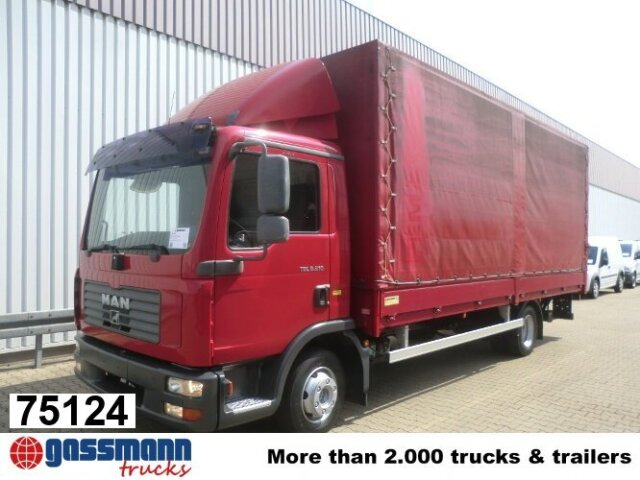 MAN TGL 8.210 BL 4x2 - Curtain side truck: picture 1 MAN TGL 8.210 BL 4x2 - Curtain side truck: picture 1