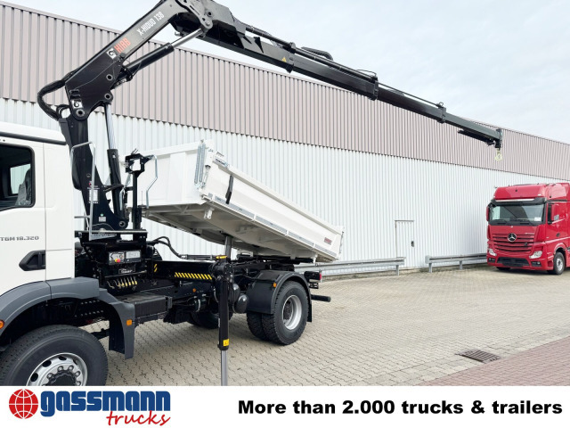 MAN TGM 18.320 4X4 BB CH mit Kran Hiab X-HiDuo - Tipper, Crane truck: picture 2 MAN TGM 18.320 4X4 BB CH mit Kran Hiab X-HiDuo - Tipper, Crane truck: picture 2