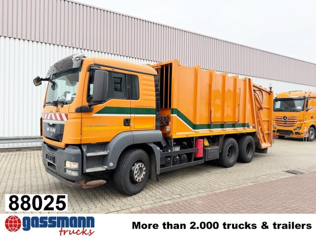 MAN TGS 26.400 6X4 BL, Haller x2c - Garbage truck: picture 1 MAN TGS 26.400 6X4 BL, Haller x2c - Garbage truck: picture 1