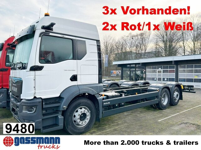 MAN TGS 26.480 6x2-4 BL CH, Lenk-/Lift, OptiView, - Cab chassis truck: picture 1 MAN TGS 26.480 6x2-4 BL CH, Lenk-/Lift, OptiView, - Cab chassis truck: picture 1