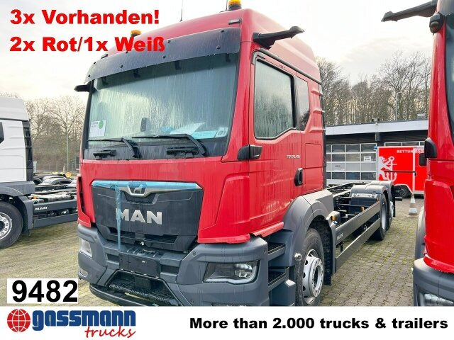 MAN TGS 26.480 6x2-4 BL CH, Lenk-/Lift, OptiView, - Cab chassis truck: picture 1 MAN TGS 26.480 6x2-4 BL CH, Lenk-/Lift, OptiView, - Cab chassis truck: picture 1