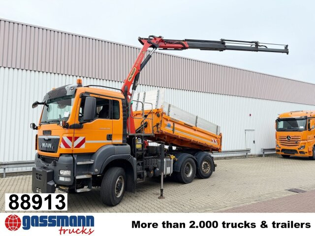 MAN TGS 28.400 6X4-4 BL, Lenk-/Lift, - Tipper, Crane truck: picture 1 MAN TGS 28.400 6X4-4 BL, Lenk-/Lift, - Tipper, Crane truck: picture 1