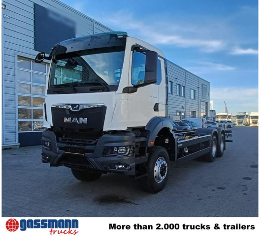 MAN TGS 33.440 6x6 BB CH, Hohe Bauart, Nebenantrieb - Cab chassis truck: picture 2 MAN TGS 33.440 6x6 BB CH, Hohe Bauart, Nebenantrieb - Cab chassis truck: picture 2