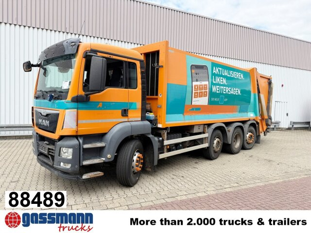 MAN TGS 35.360 8x2-6 BL, 2x Lenkachse, Zöller - Garbage truck: picture 1 MAN TGS 35.360 8x2-6 BL, 2x Lenkachse, Zöller - Garbage truck: picture 1