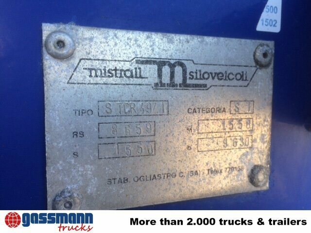 MISTRAL Kippsilo, ca. 49m³ - Silo semi-trailer: picture 5 MISTRAL Kippsilo, ca. 49m³ - Silo semi-trailer: picture 5