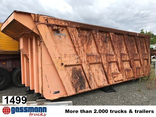 Meiller Meiller Stahlmulde, 36 cbm - Tipper body: picture 1 Meiller Meiller Stahlmulde, 36 cbm - Tipper body: picture 1