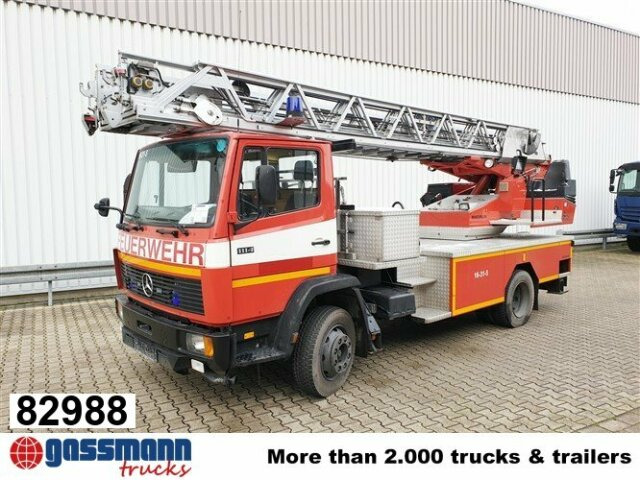 Mercedes-Benz 1114 4x2 DLK 18-12 CC Drehleiter, 24 Meter - Fire truck: picture 1 Mercedes-Benz 1114 4x2 DLK 18-12 CC Drehleiter, 24 Meter - Fire truck: picture 1