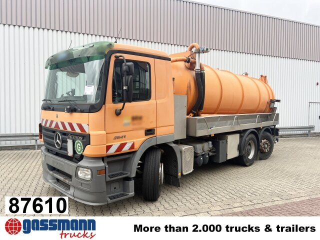 Mercedes-Benz Actros 2541 L 6x2, Lenkachse, Küller Saug- und - Road sweeper: picture 1 Mercedes-Benz Actros 2541 L 6x2, Lenkachse, Küller Saug- und - Road sweeper: picture 1