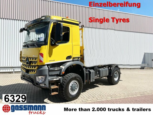 Mercedes-Benz Arocs 2045 AK 4x4, GROUNDER - Cab chassis truck: picture 1 Mercedes-Benz Arocs 2045 AK 4x4, GROUNDER - Cab chassis truck: picture 1