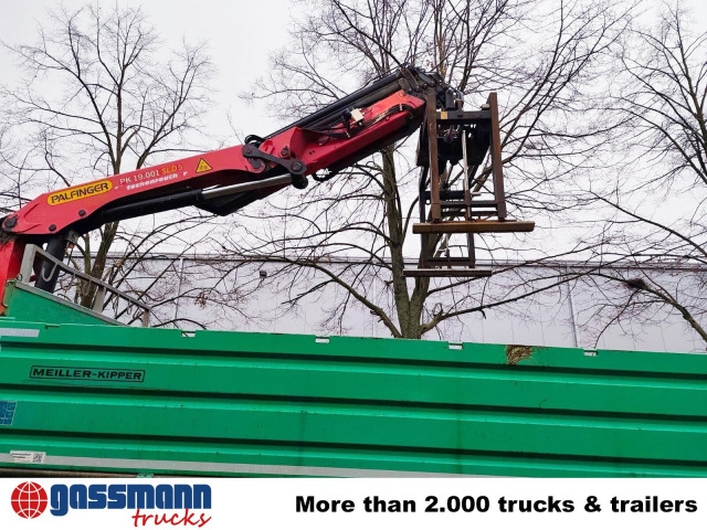 Tipper, Crane truck Mercedes-Benz Arocs 2545 L 6x4 HAD, Kran Palfinger PK19.001: picture 6