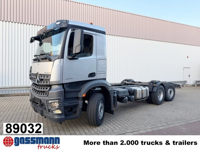 Mercedes-Benz Arocs 2553 L 6x2, Lenk-/Liftachse, Navi, - Cab chassis truck: picture 1 Mercedes-Benz Arocs 2553 L 6x2, Lenk-/Liftachse, Navi, - Cab chassis truck: picture 1