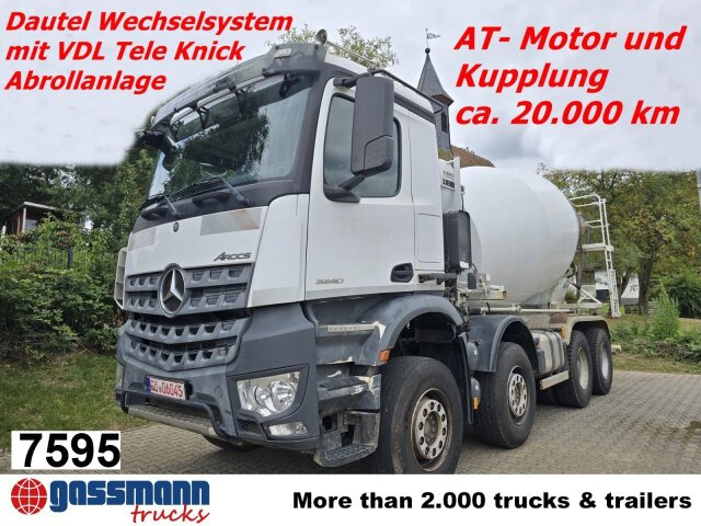 Mercedes-Benz Arocs 3240/8x4, 9 cbm Liebherr HTM 904 F - Concrete mixer truck: picture 1 Mercedes-Benz Arocs 3240/8x4, 9 cbm Liebherr HTM 904 F - Concrete mixer truck: picture 1