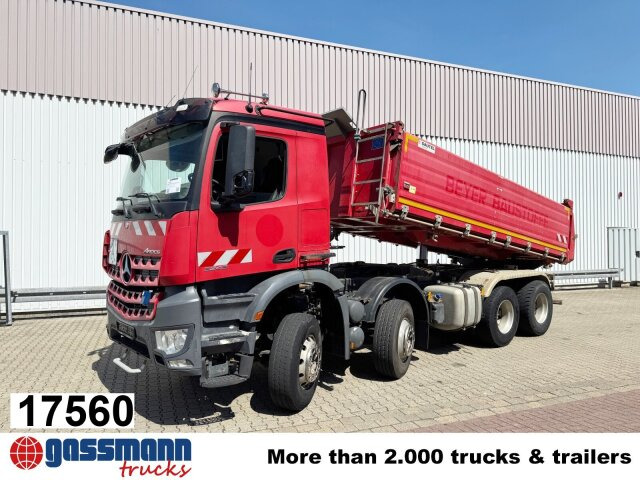 Mercedes-Benz Arocs 3243 K 8x4/4, Alu-Bordwände - Tipper: picture 1 Mercedes-Benz Arocs 3243 K 8x4/4, Alu-Bordwände - Tipper: picture 1