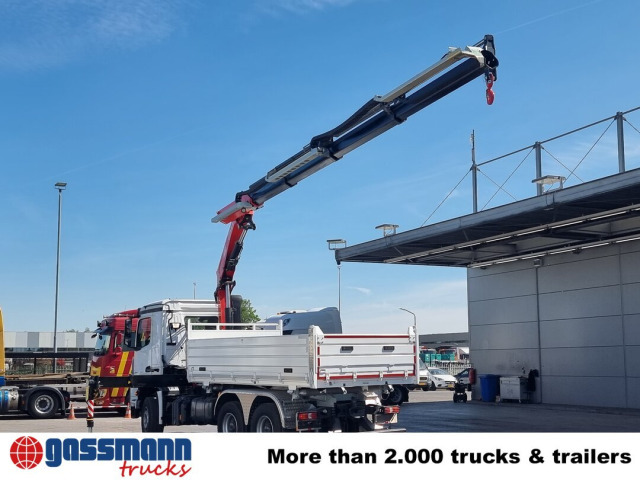 Mercedes-Benz Arocs 3348 K 6x4, Kran Fassi F255A.2.24, - Tipper, Crane truck: picture 4 Mercedes-Benz Arocs 3348 K 6x4, Kran Fassi F255A.2.24, - Tipper, Crane truck: picture 4