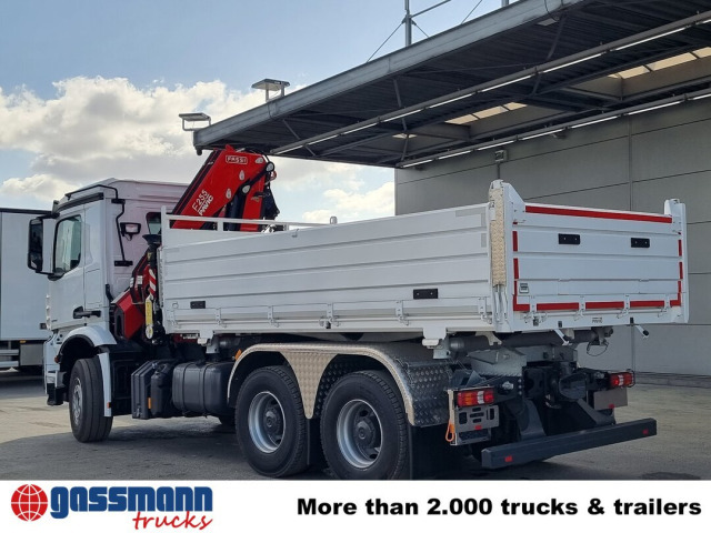 Mercedes-Benz Arocs 3348 K 6x4, Kran Fassi F255A.2.24, - Tipper, Crane truck: picture 2 Mercedes-Benz Arocs 3348 K 6x4, Kran Fassi F255A.2.24, - Tipper, Crane truck: picture 2