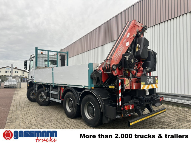 Mercedes-Benz Arocs 4151 K 8x4, Fassi Heckkran F 365 RA. 2.26 - Dropside/ Flatbed truck, Crane truck: picture 3 Mercedes-Benz Arocs 4151 K 8x4, Fassi Heckkran F 365 RA. 2.26 - Dropside/ Flatbed truck, Crane truck: picture 3